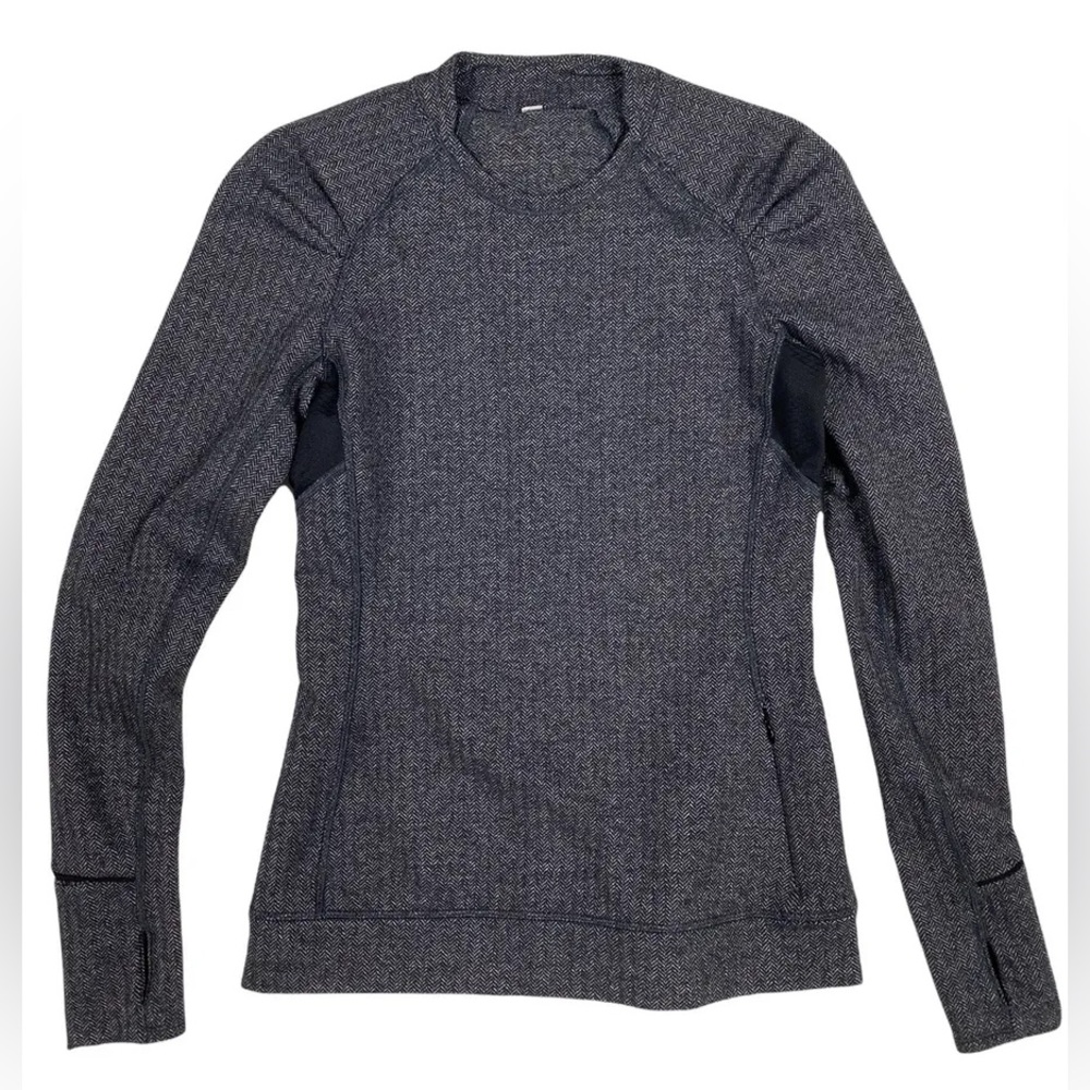 PRICE IS FIRM!
LULULEMON | 12 | “THINK FAST” THERMAL | Herringbone Fabric